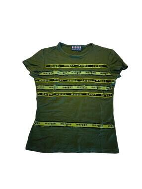 Morgan de Toi olive green t-shirt